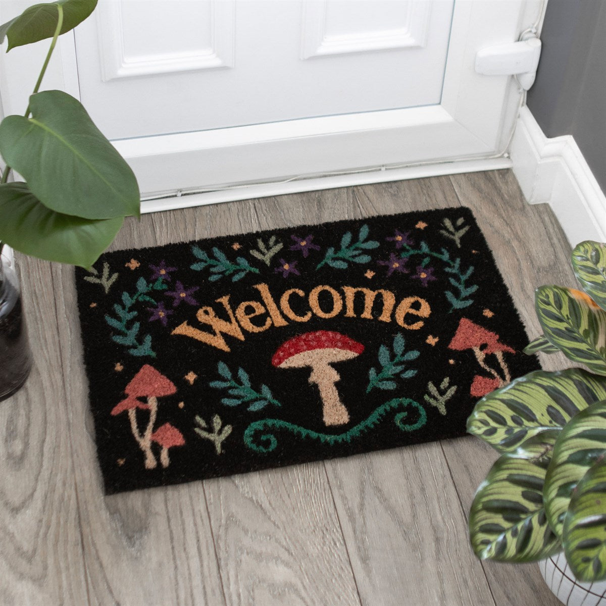 Forest Mushroom Coir Doormat