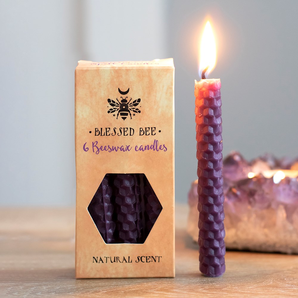 Blessed Bee Beeswax Spell Candles