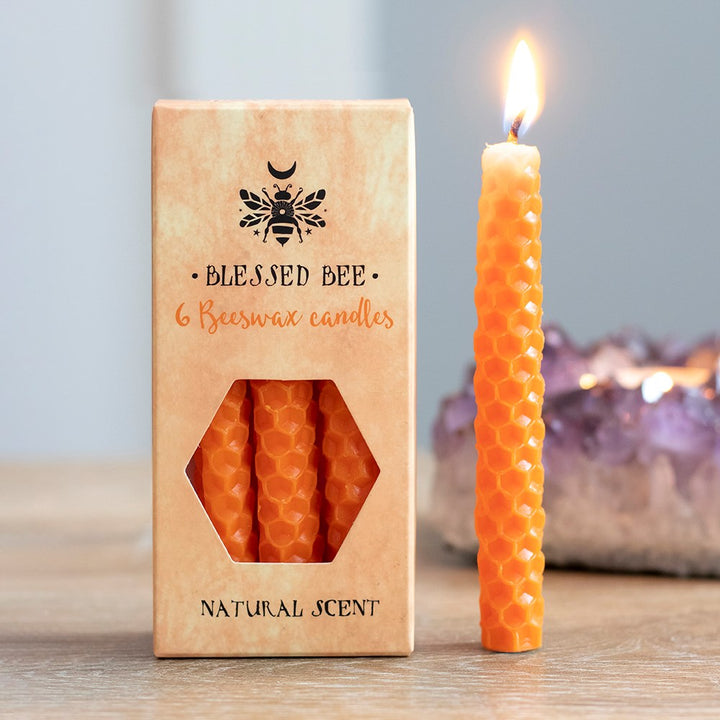 Blessed Bee Beeswax Spell Candles