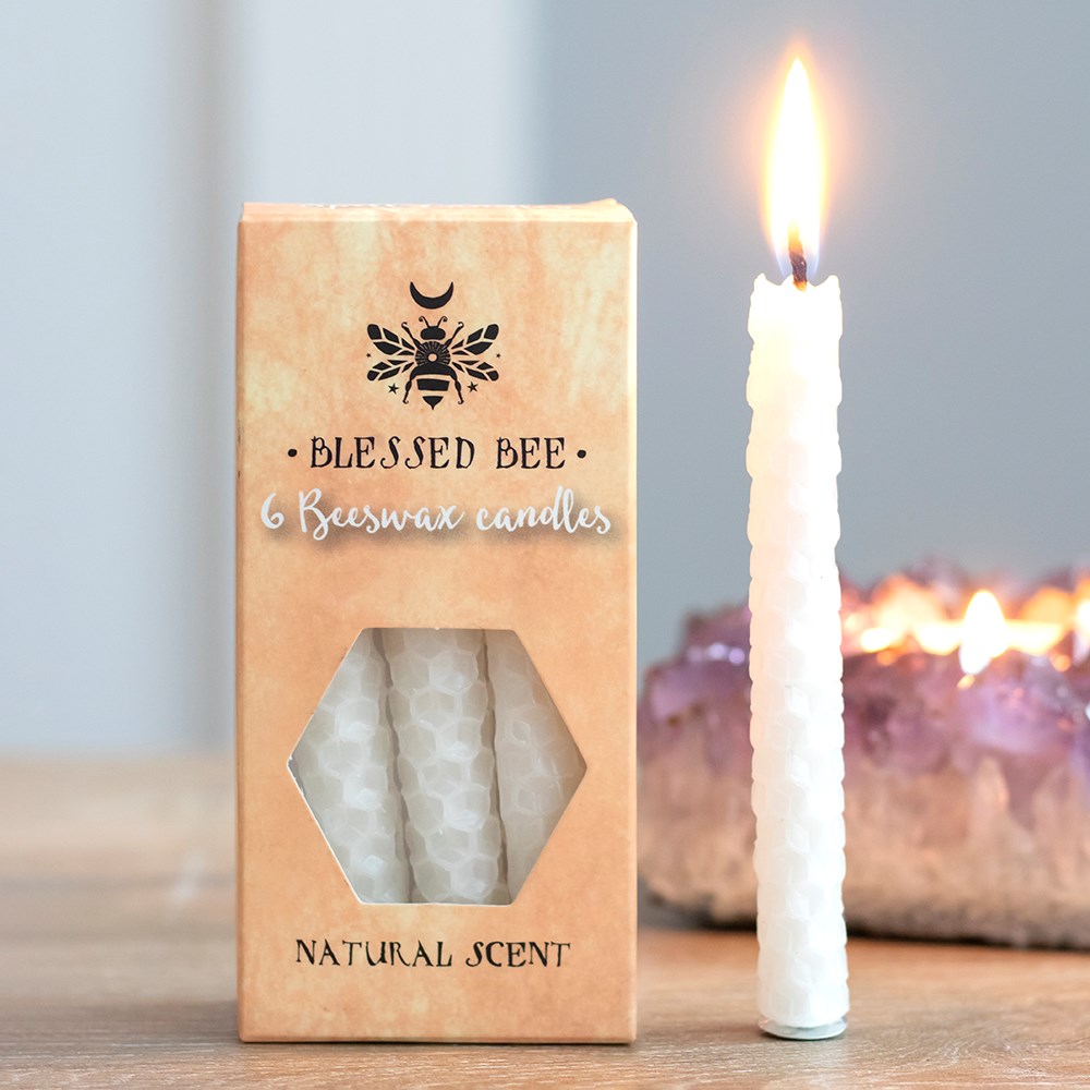 Blessed Bee Beeswax Spell Candles