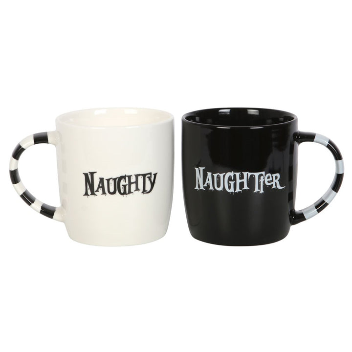 Naughty and Naughtier Couples Mug Set