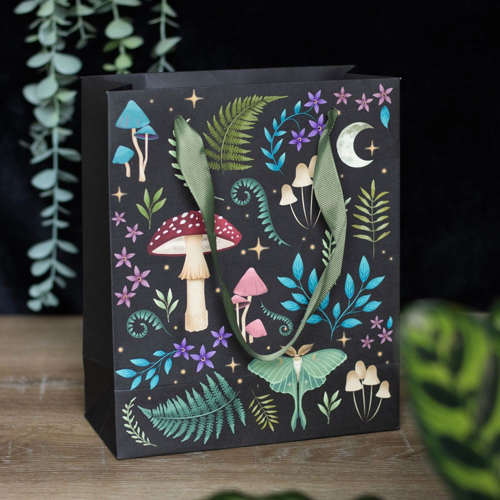 Dark Forest Print Gift Bag 23cm