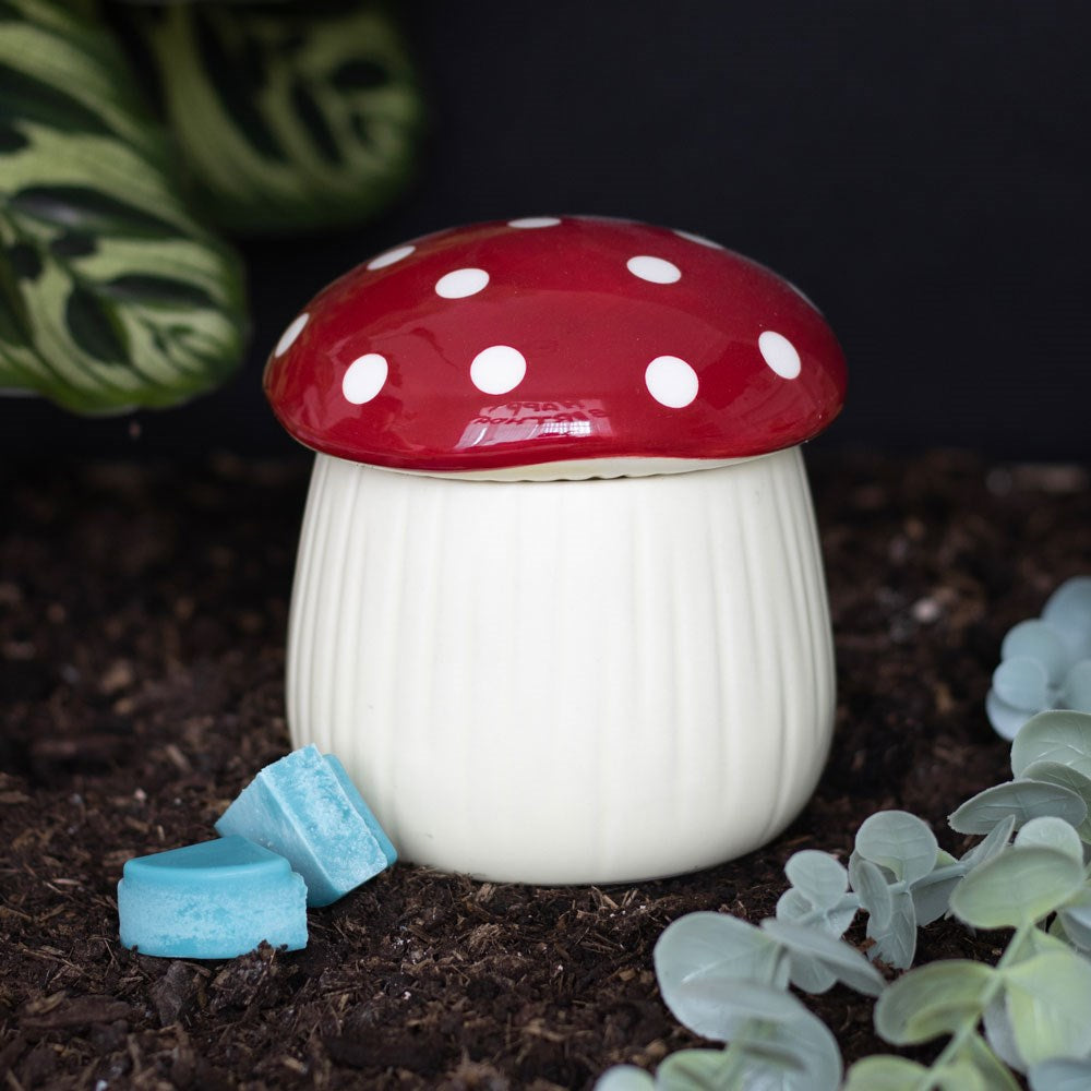 Mushroom Shaped Oil Burner and Wax Warmer