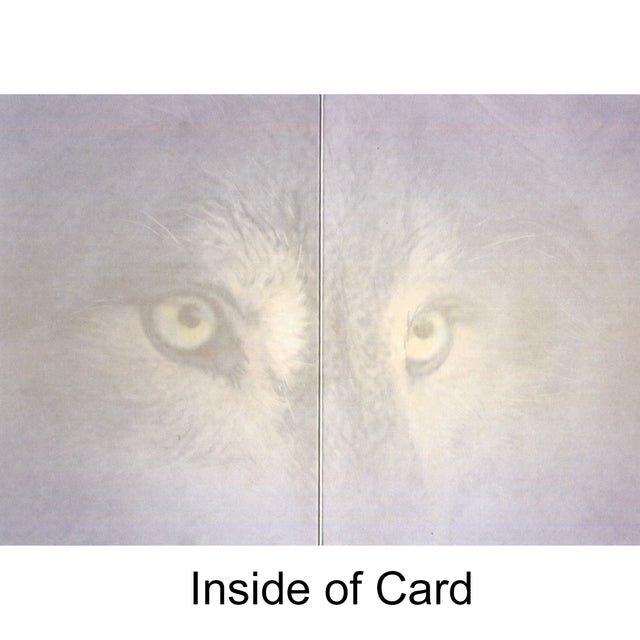 Wolf Reflection Card