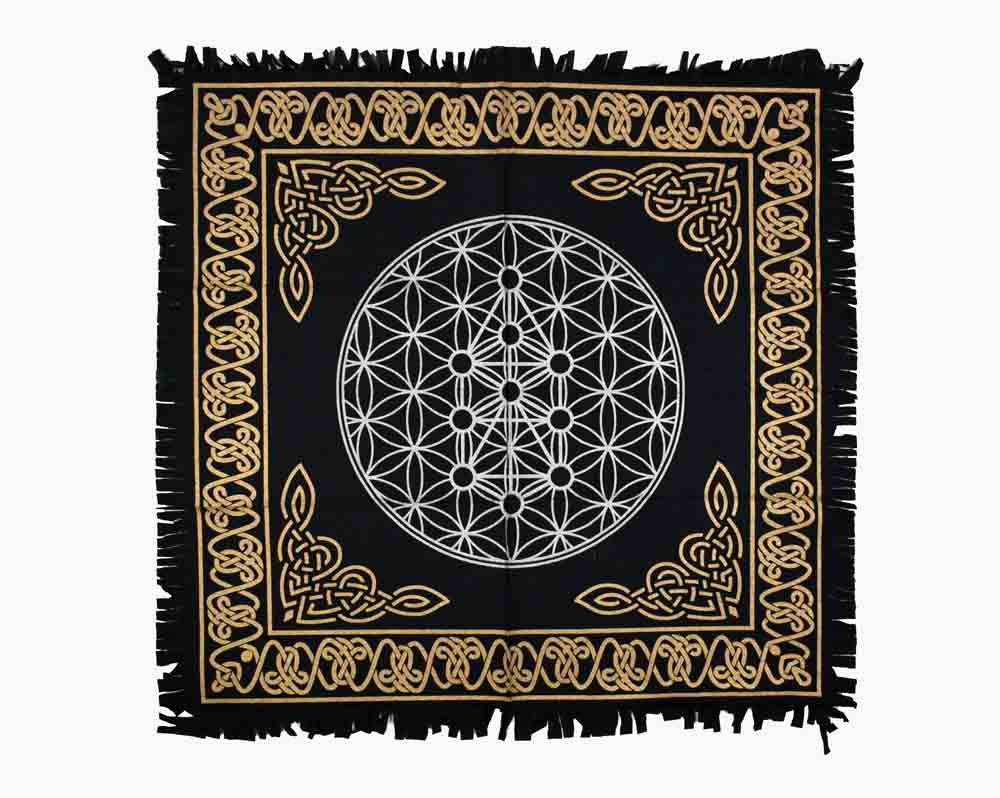 Flower Of Life Altar Cloth