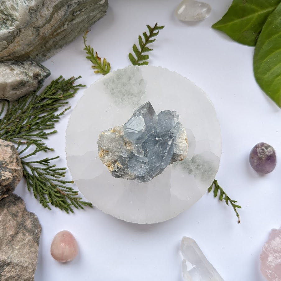 Celestite Cluster 8