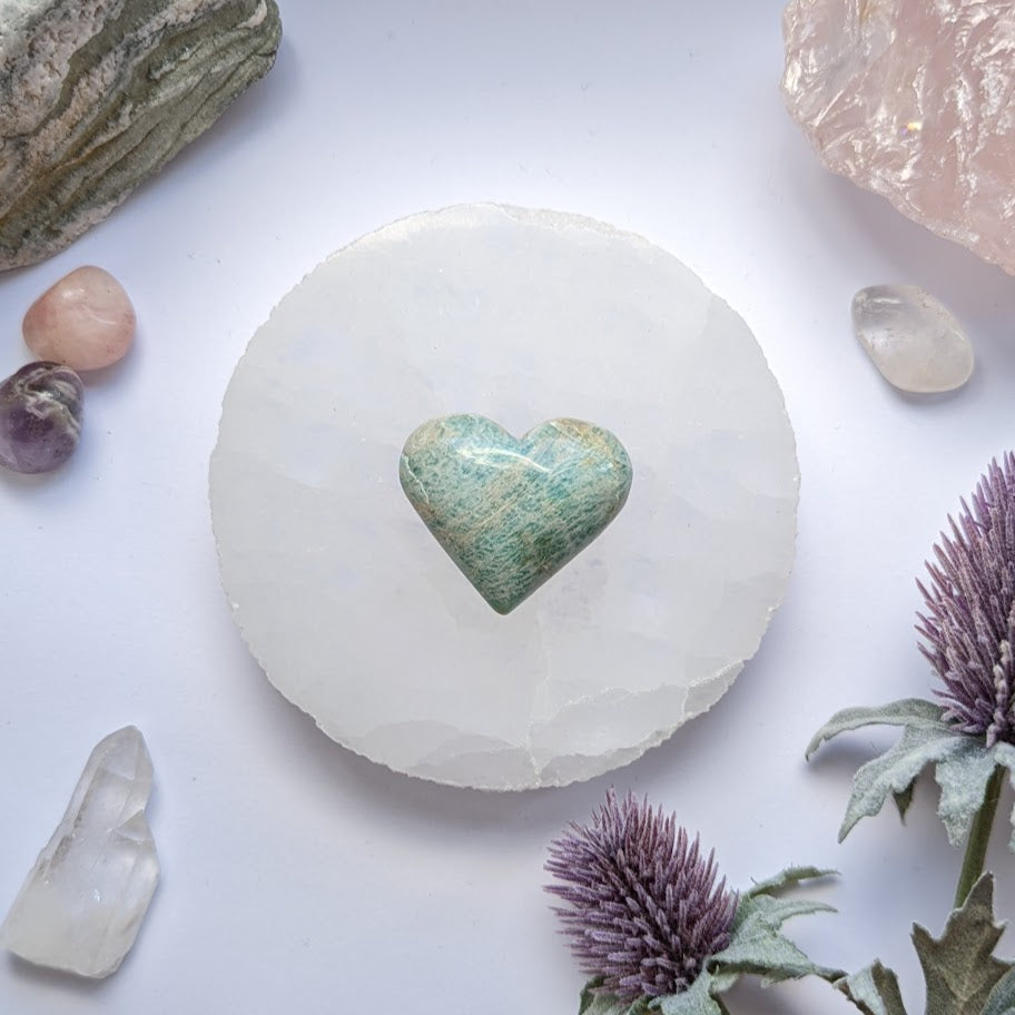 Amazonite Heart 11