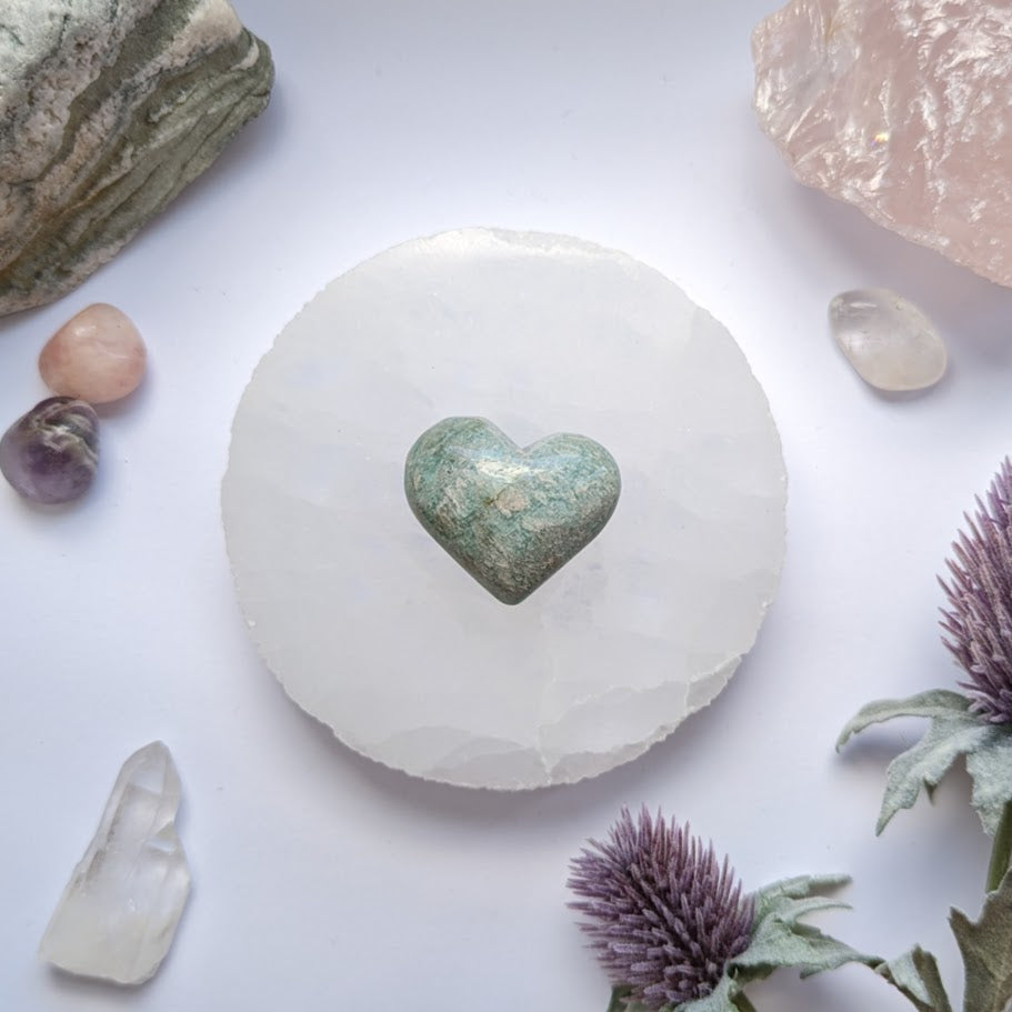 Amazonite Heart 12