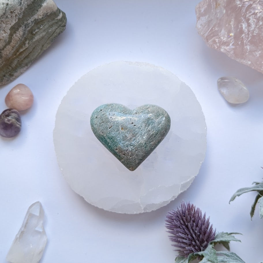 Amazonite Heart 3