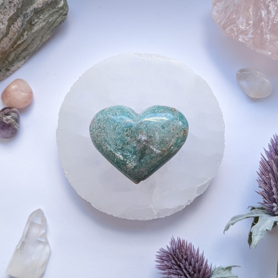 Amazonite Heart 4