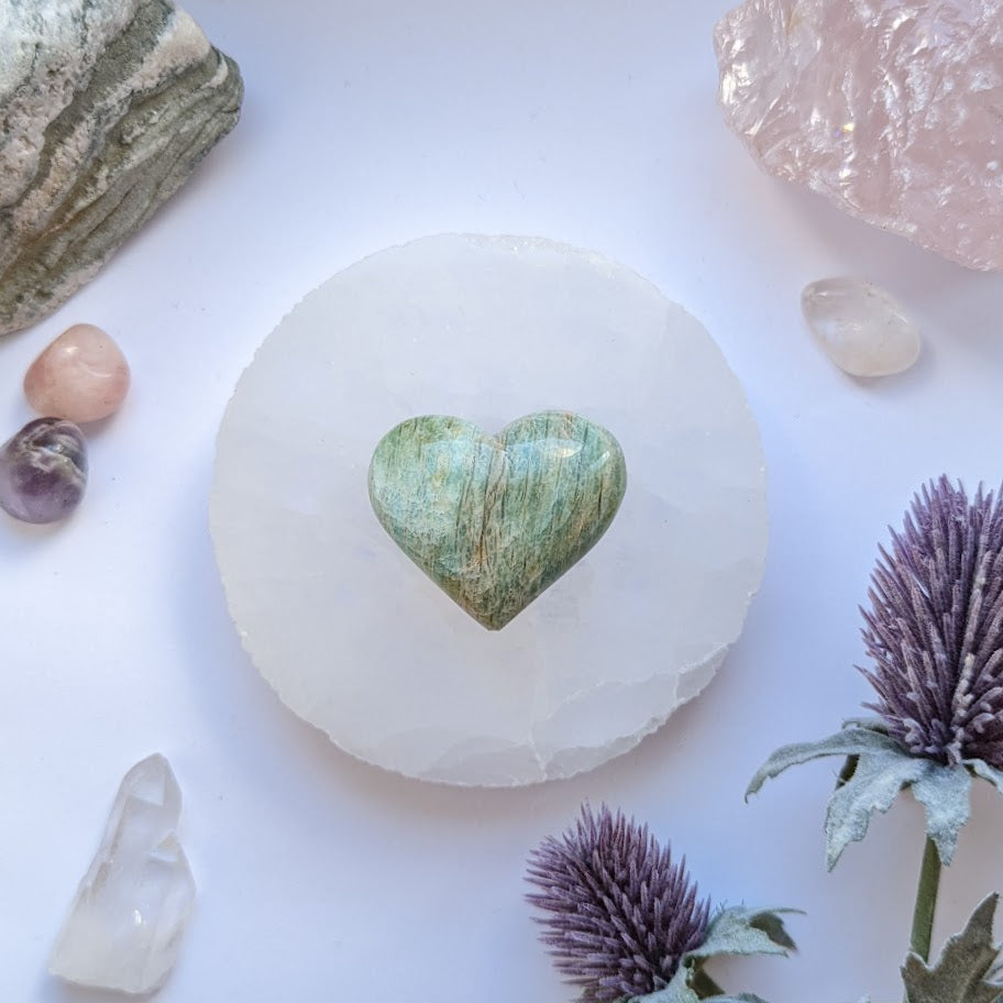 Amazonite Heart 7