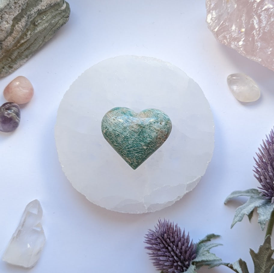 Amazonite Heart 8