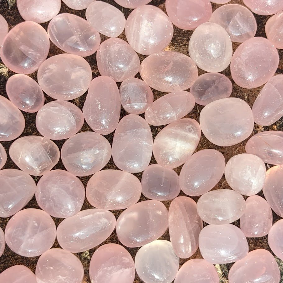 A Grade Rose Quartz Tumblestone