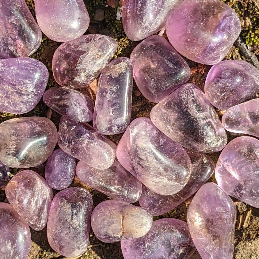 Ametrine Tumblestone