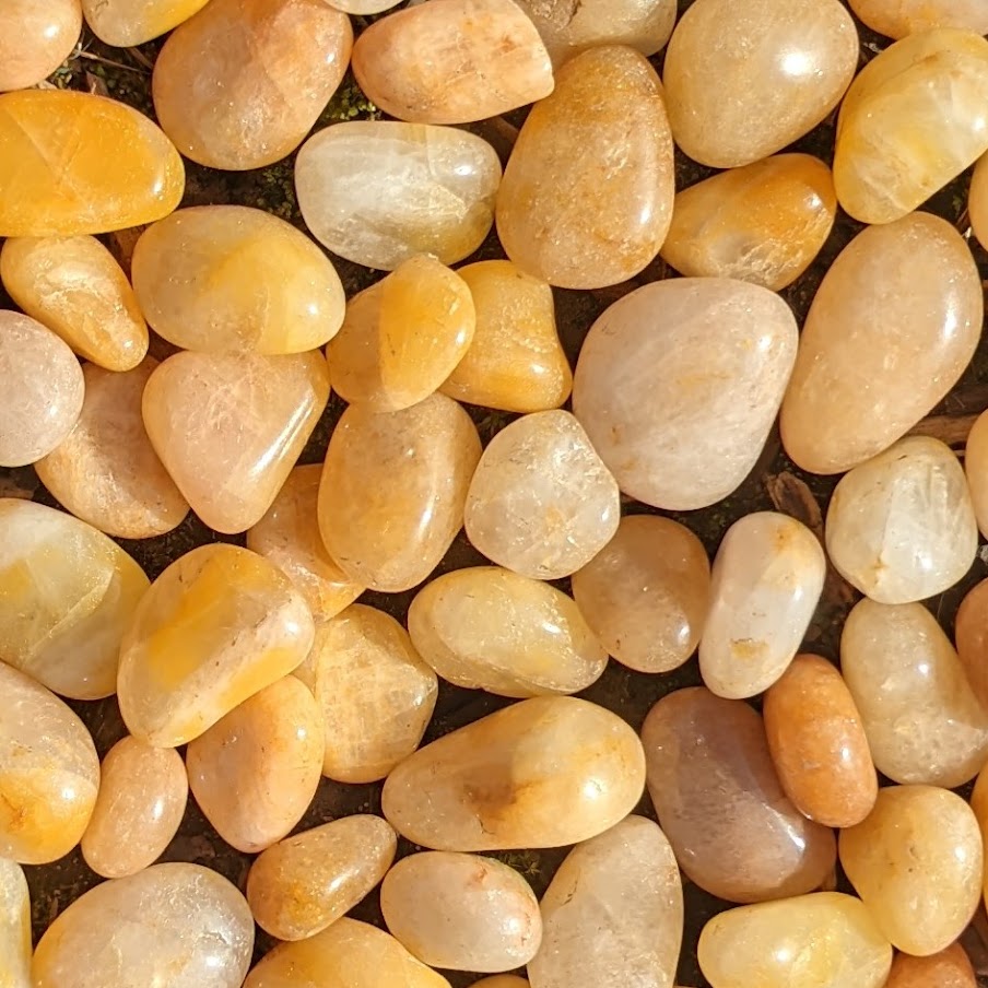 Apricot Agate Tumblestone