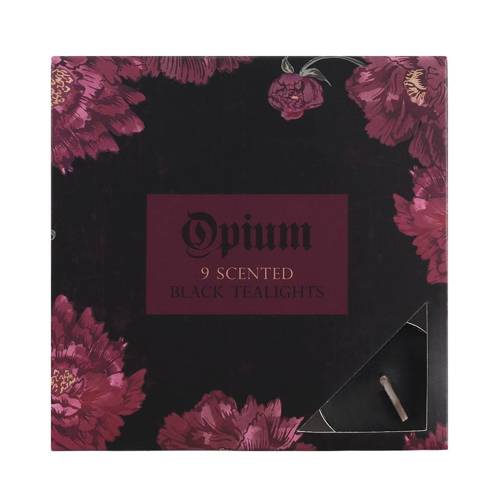 Opium Scented Black Tealights