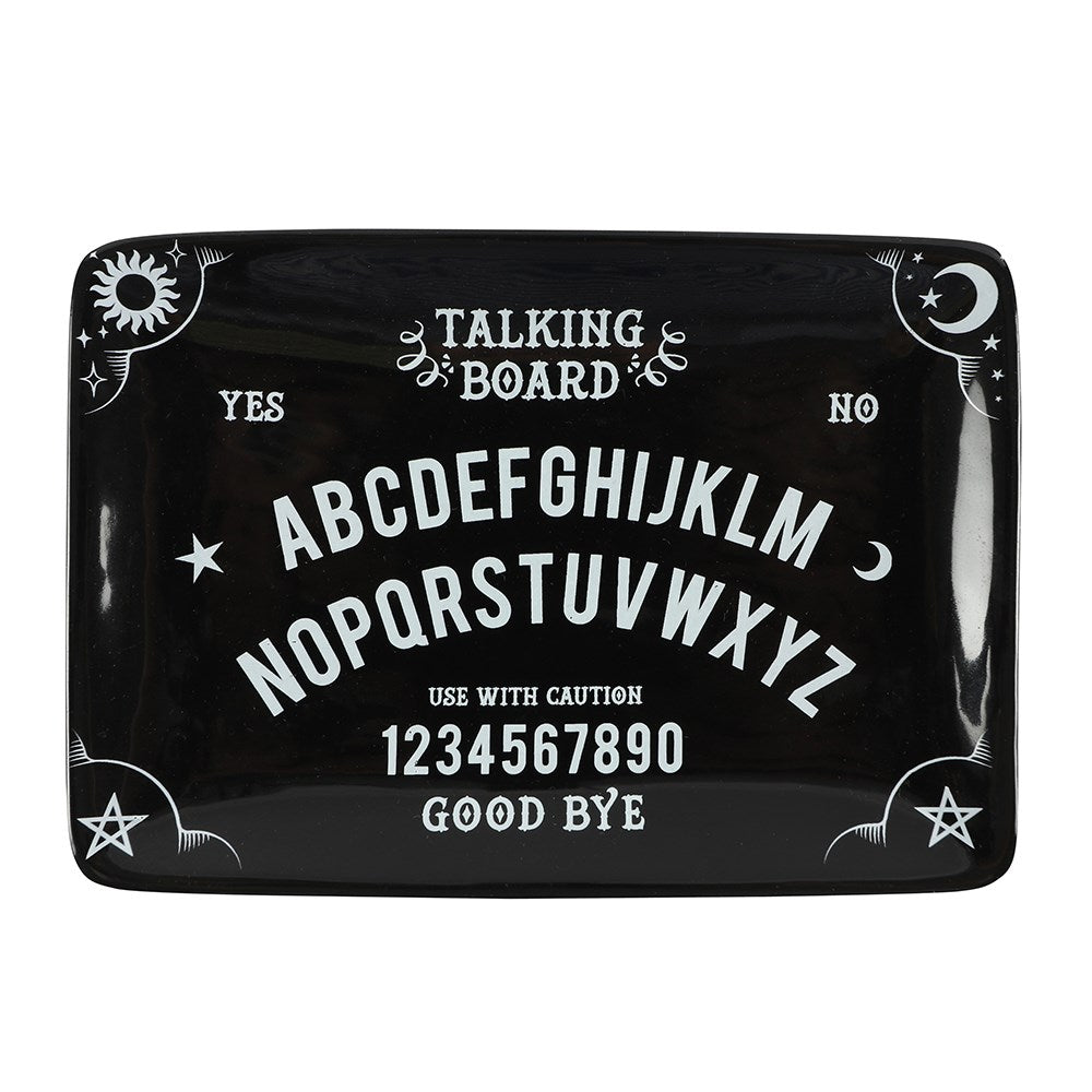 Ouija Board Trinket Tray Black