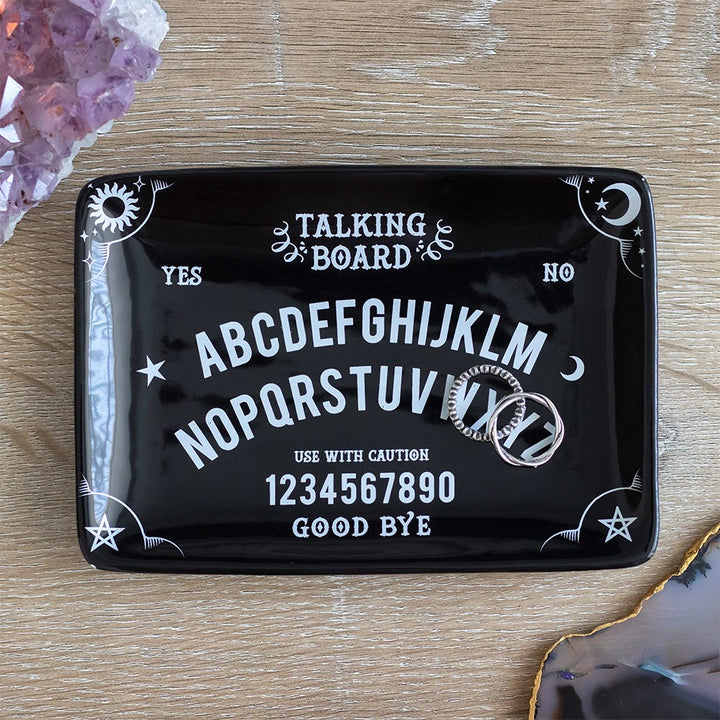 Ouija Board Trinket Tray Black