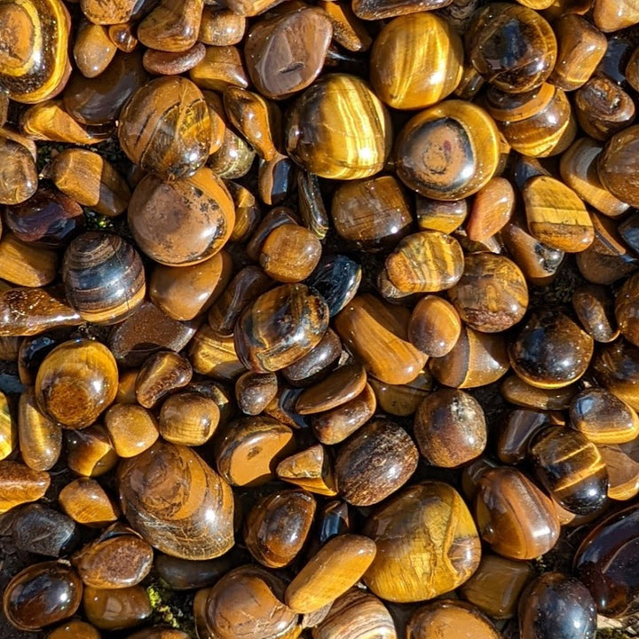 Gold Tiger Eye Tumblestone