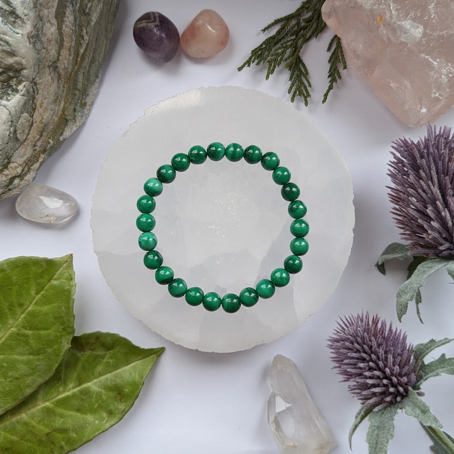 Small Malachite Power Bracelet