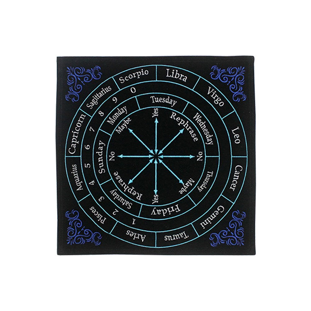 Embroidered Astrology Pendulum Mat