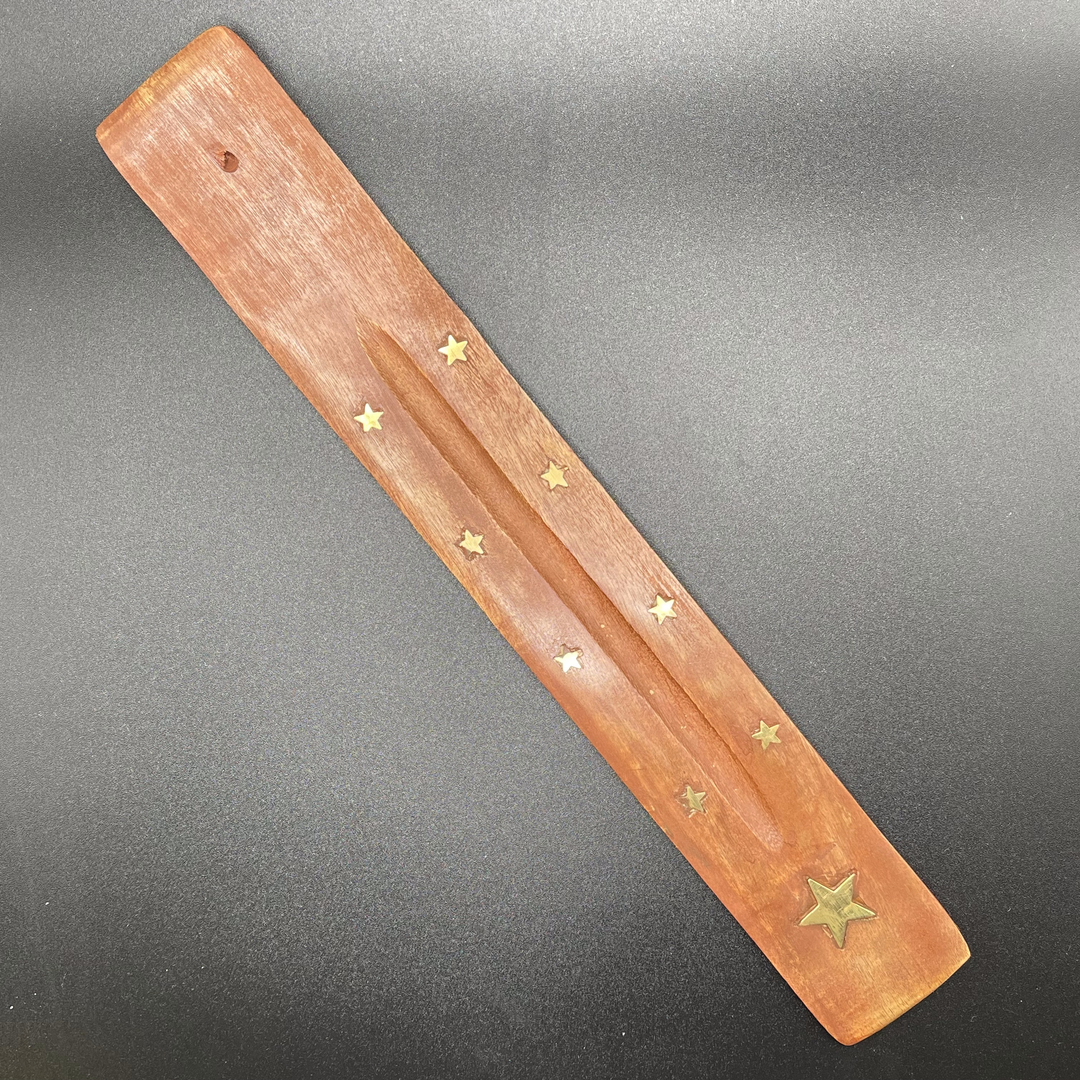 Stars Wooden Ash Catcher 9.5"