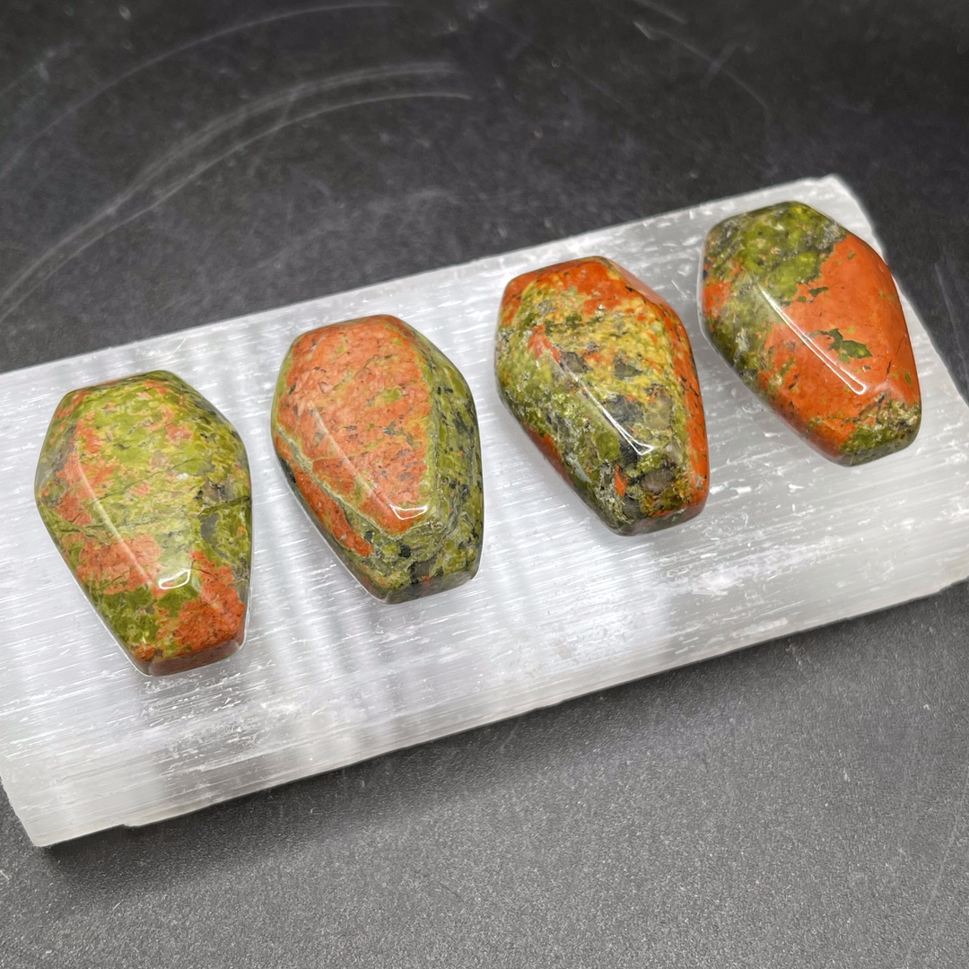 Unakite Coffin