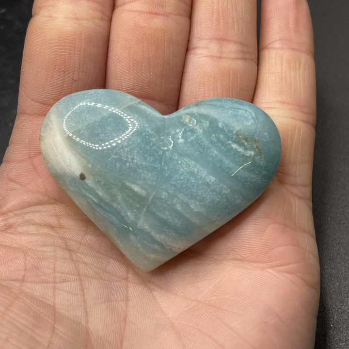 Caribbean Calcite Heart 40-49g