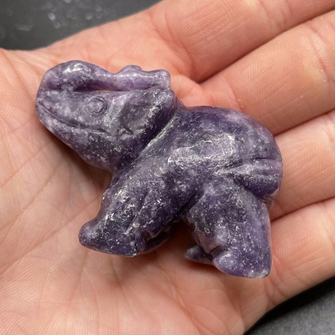 Lepidolite Elephant