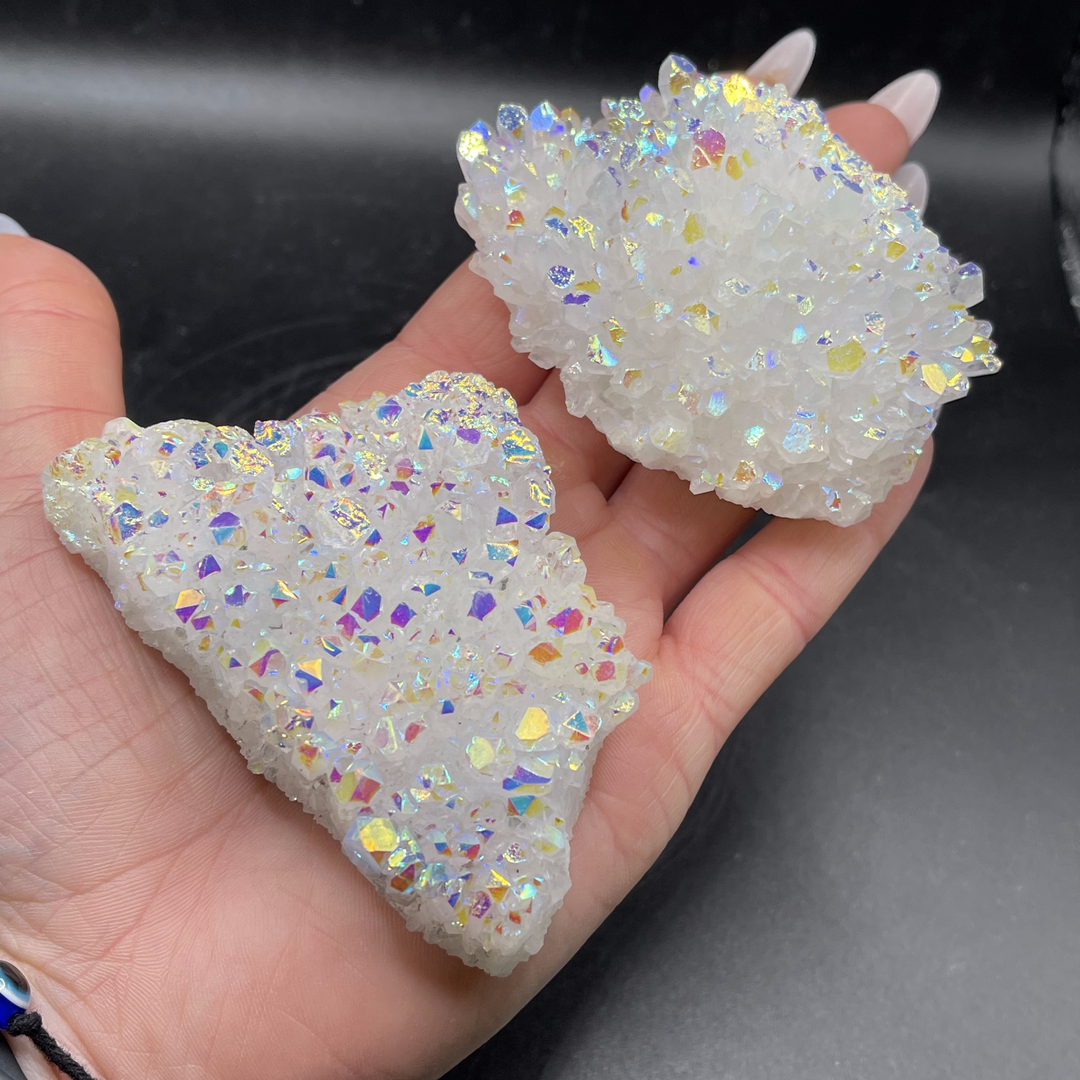 Angel Aura Quartz Cluster Medium