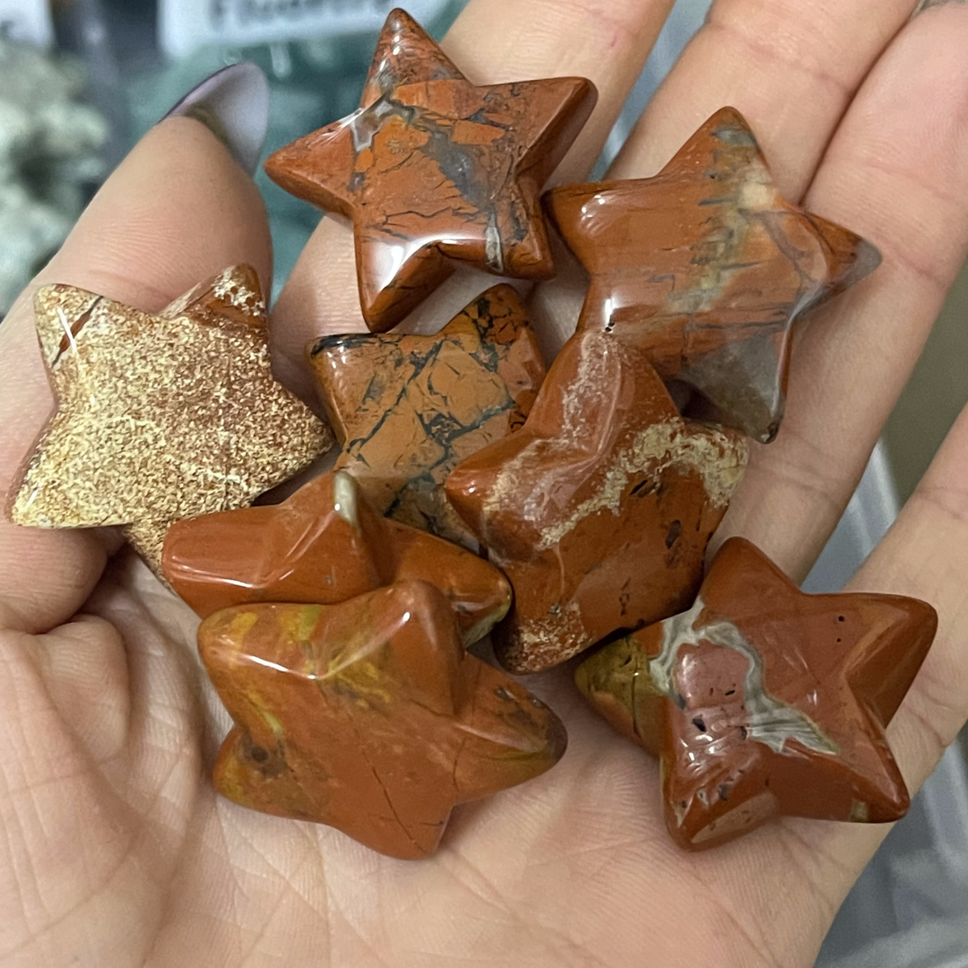 Red Jasper Mini Star