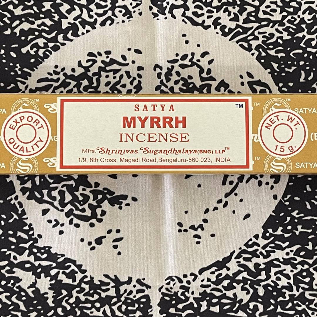 Satya Myrrh Incense Sticks