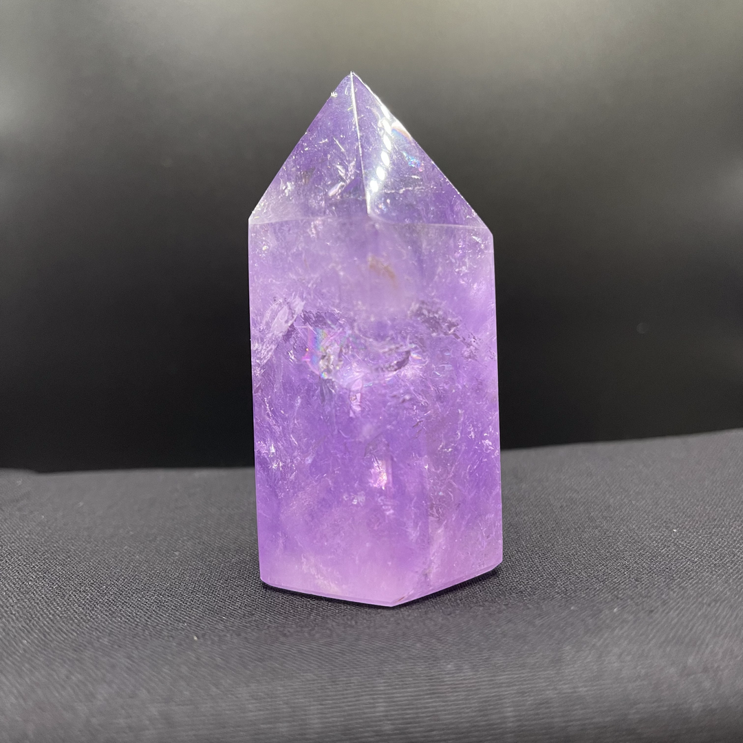 AAA High Quality Amethyst Polished Point 140/150 x 80mm