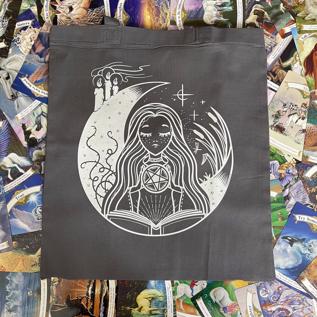 White Witch Tote Bag