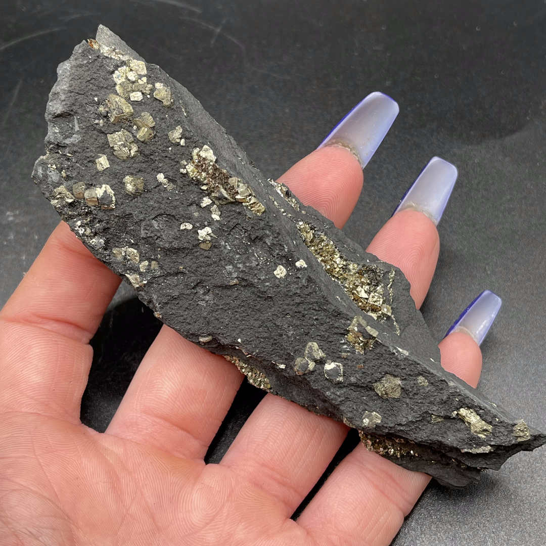 Raw Shungite With Pyrite 1