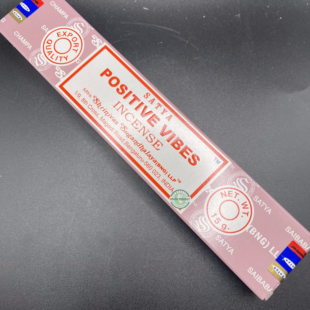 Satya Positive Vibes Incense Sticks