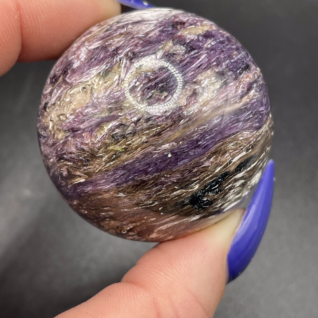 Charoite Sphere 3