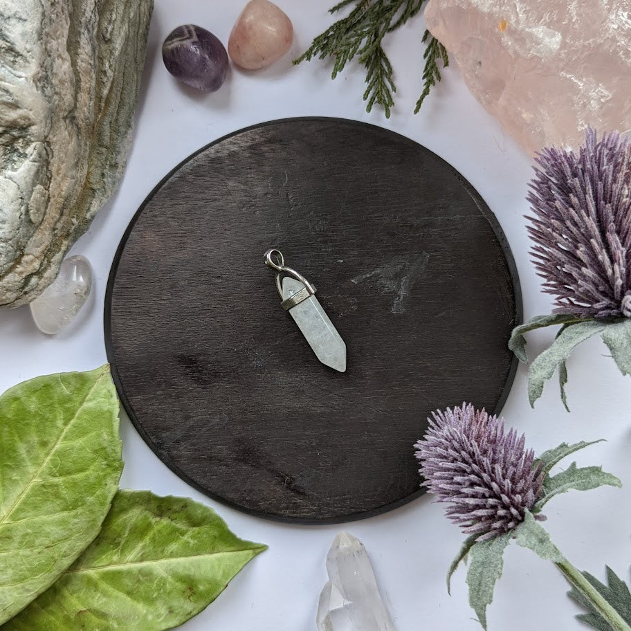 Clear Quartz Pendant Necklace