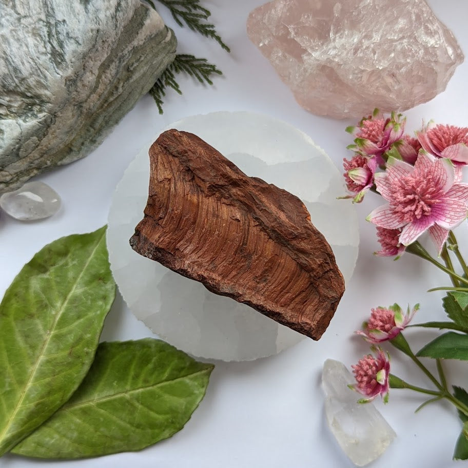 Large Rough Red Tiger Eye