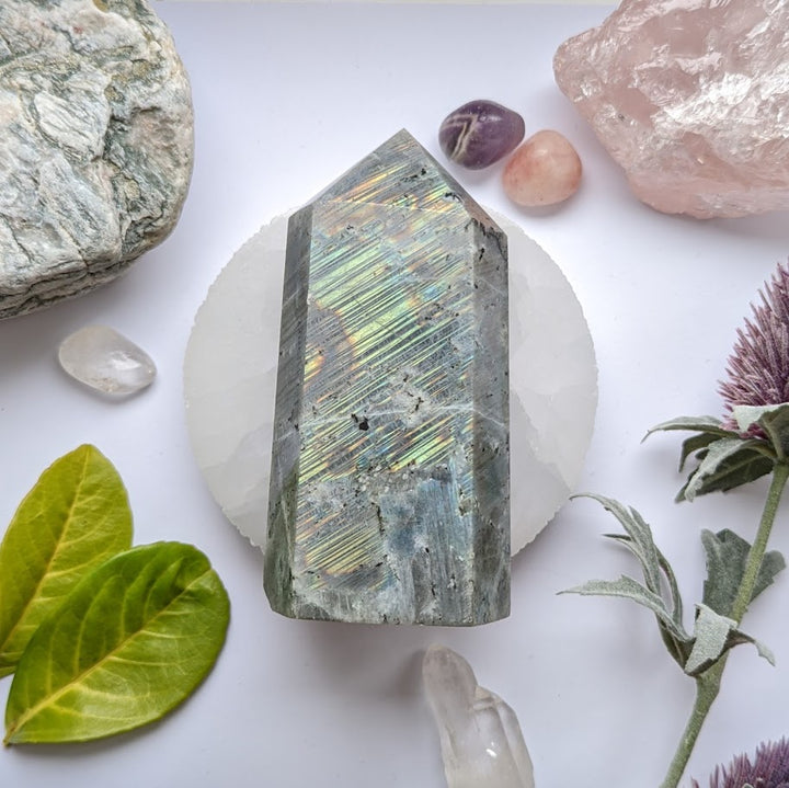 Chunky Labradorite Tower 1