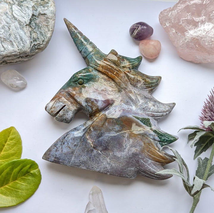 Ocean Jasper Unicorn