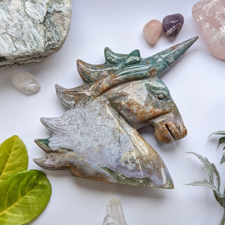 Ocean Jasper Unicorn