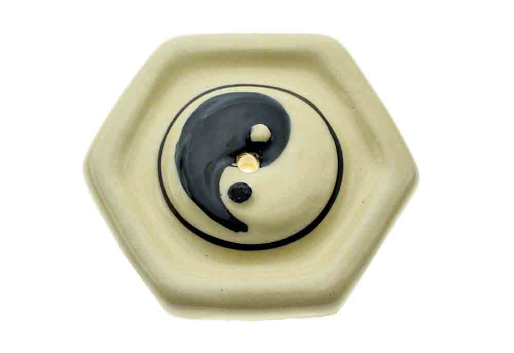 Ying Yang Incense Holder